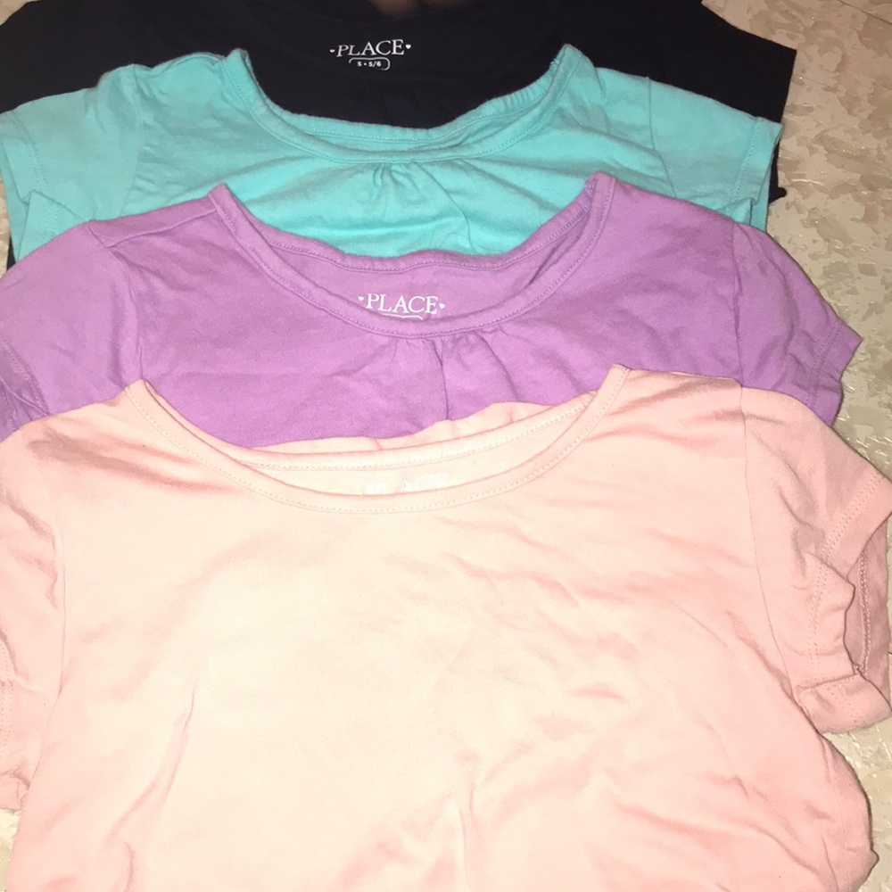 Children’s Place tee shirts for girls.